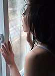 Harley Spencer pics, naked at window