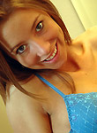 Your Caitlynn in blue see thru lingerie - pics