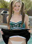 Private School Jewel pics, sexy cheerleader