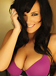 Alluring Vixens pics, Kaya Danielle in purple lingerie