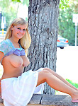 FTV Girls pics, Alice naked in public