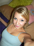 Share My GF pics, Elle self shot in bed