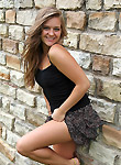 Piper Bauer pics, brick wall