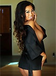 Alluring Vixens pics, Jada Cheng black satin robe