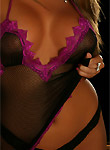 Alluring Vixens pics, Jasmine black mesh