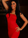 Alluring Vixens pics, Danielle lady in red