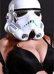 Tessa Fowler pics, busty Storm Trooper