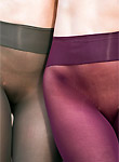 Jeny Smith pics, with Olya my coloured pantyhose